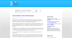 Desktop Screenshot of blog.3bit.com